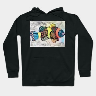 Fish Print 1 Hoodie